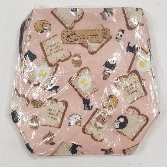 Waterproof Cat Large Opening Makeup Cosmetic Bag - Picture 11 of 16